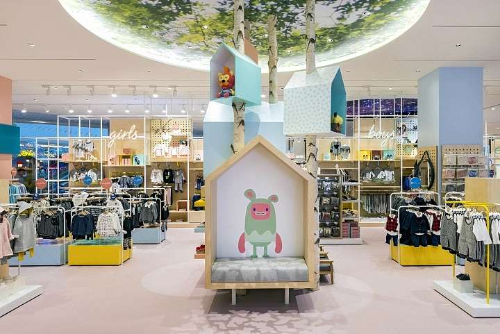鄭州母嬰店裝修設(shè)計效果圖