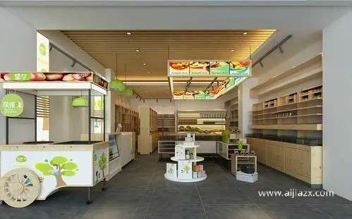 鄭州干果店設(shè)計，干果專賣店裝修設(shè)計要點