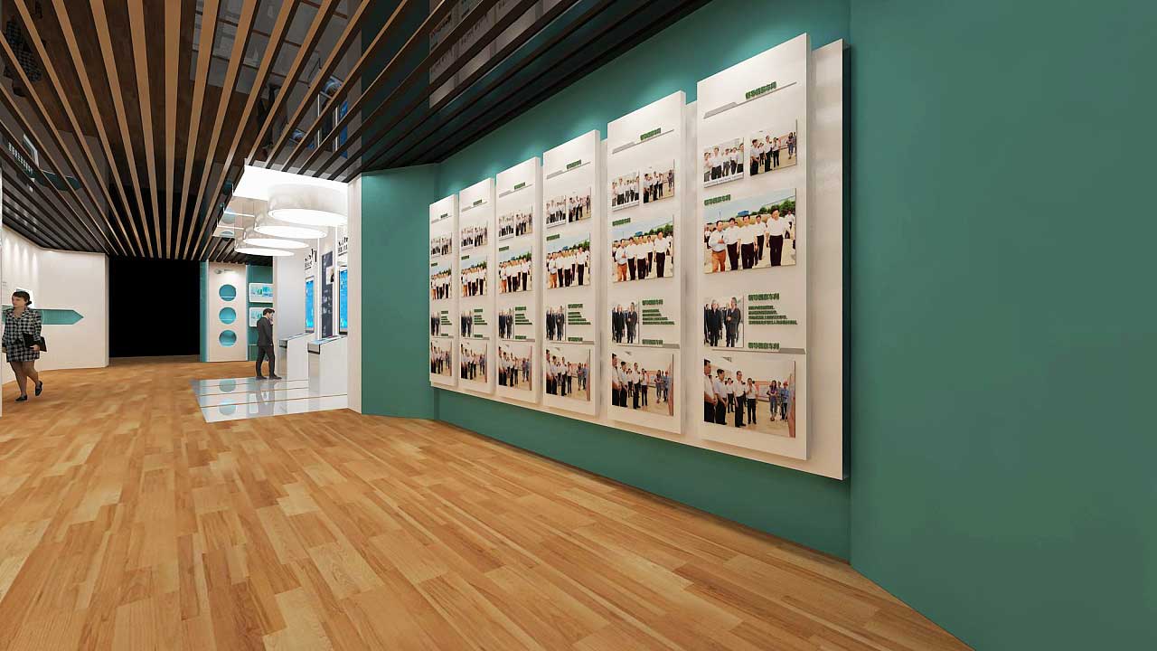 鄭州職業(yè)技術(shù)學院實訓教室展廳設計