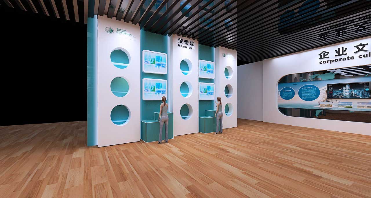鄭州職業(yè)技術(shù)學院實訓教室展廳設計
