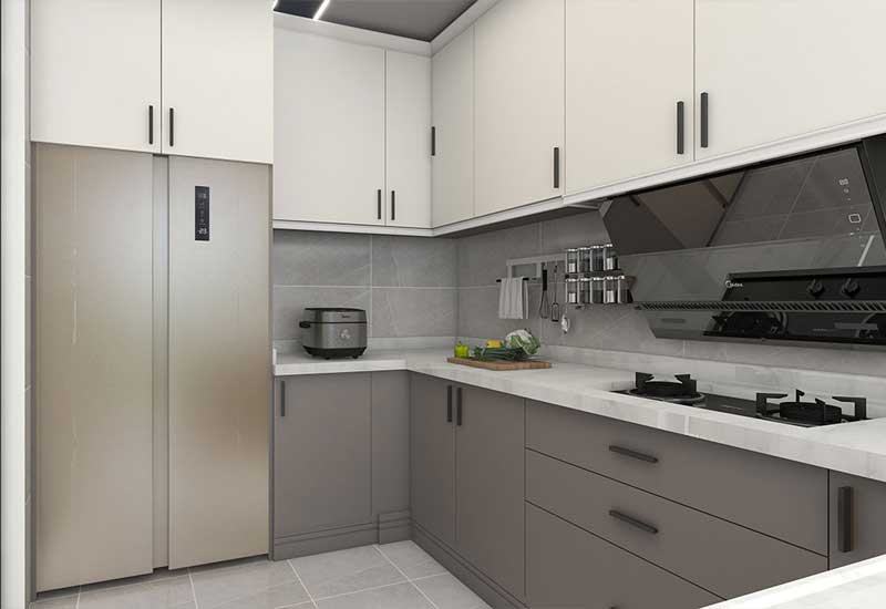 鄭州室內裝修設計：廚房瓷磚怎么選？防滑及 易清潔款式