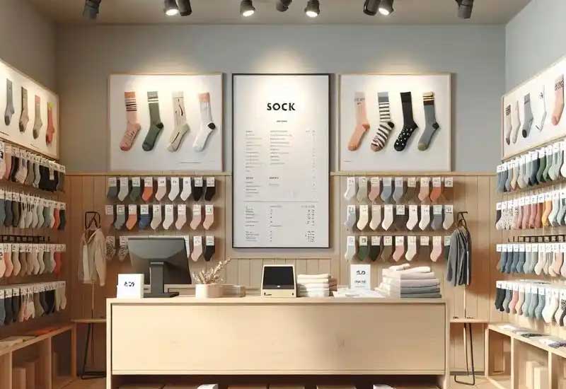 鄭州襪子配飾店裝修，收納空間決定經營效率 