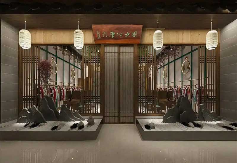鄭州漢服店裝修設(shè)計，傳統(tǒng)文化元素的靈魂融入 