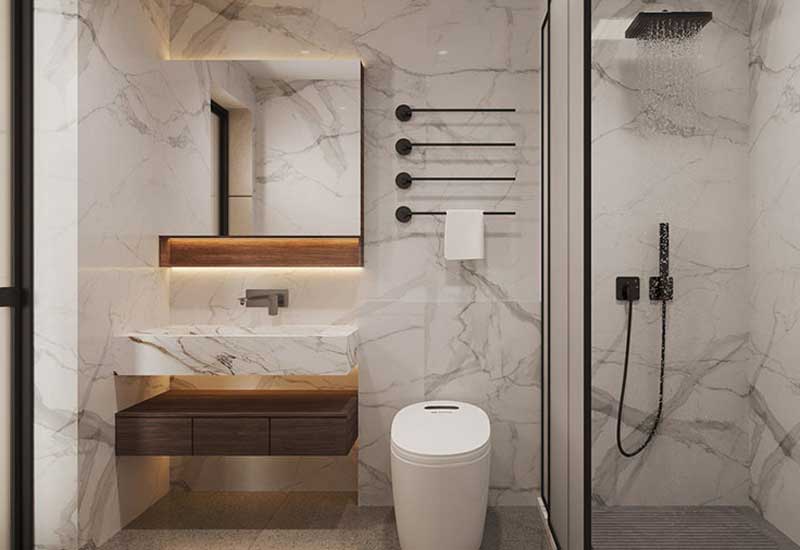 鄭州新房家裝設計:小衛生間裝馬桶還是蹲便